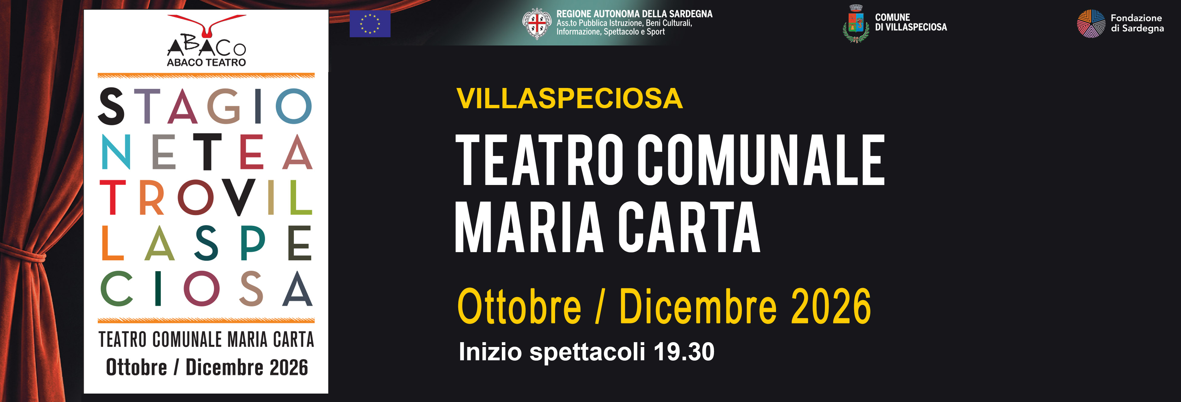Stagione Teatro Villaspeciosa 2026